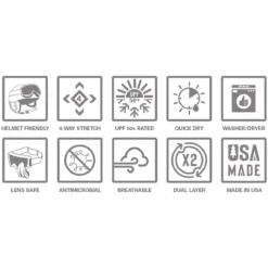 Blackstrap Tube Print Facemask 15 Blackstrap Tube Print Facemask -Outdoor Sports Equip Store ABS D2