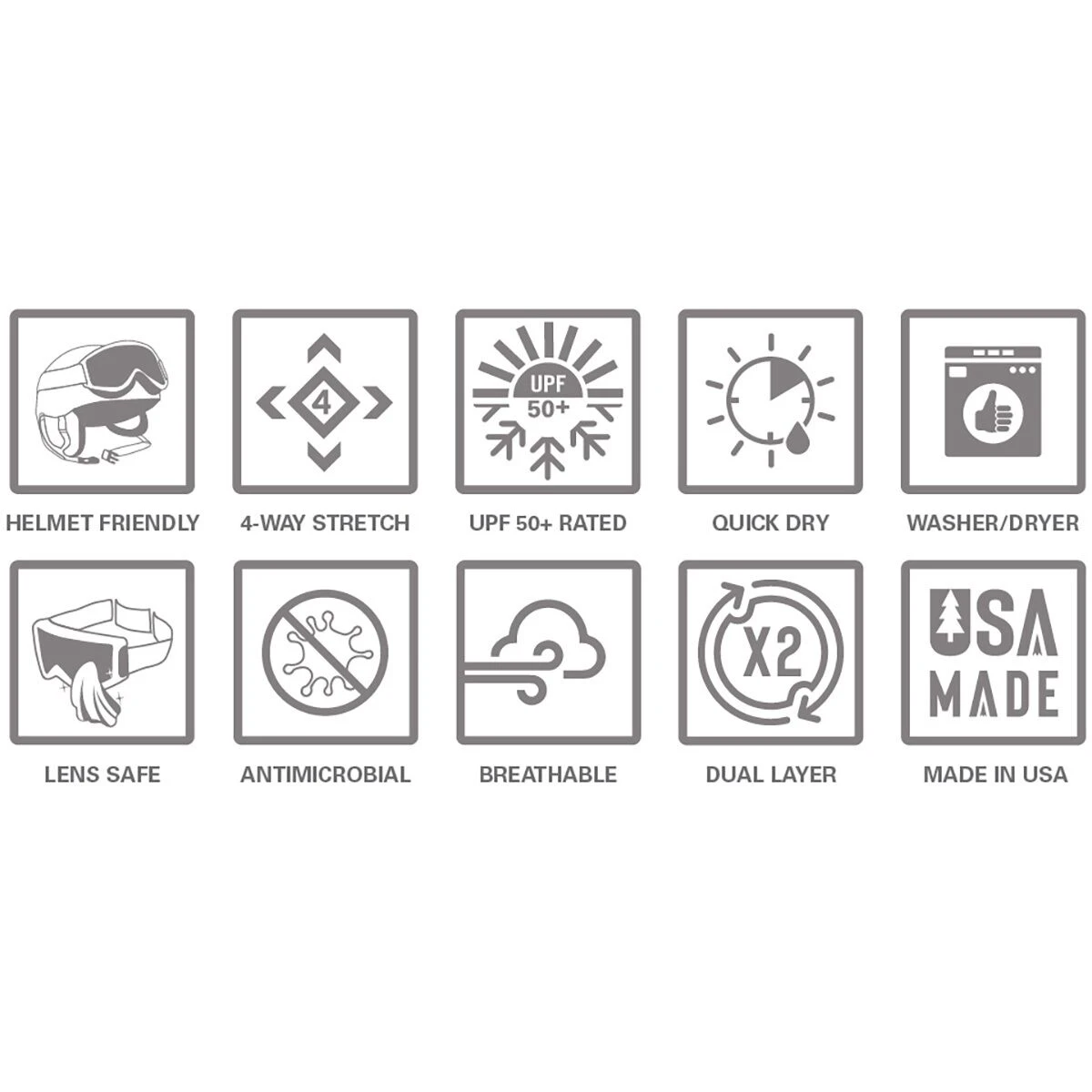 Tube Print Facemask Blackstrap Tube Print Facemask -Outdoor Sports Equip Store ABS D2