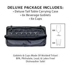 Tail Table Deluxe -Outdoor Sports Equip Store AQU D7