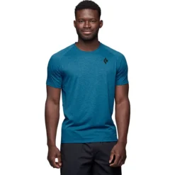 Black Diamond Lightwire Short-Sleeve Tech T-Shirt - Men's -Outdoor Sports Equip Store ASTBLU 2