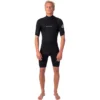 Rip Curl Dawn Patrol 2/2 GB Chest-Zip Short-Sleeve Springsuit - Men's