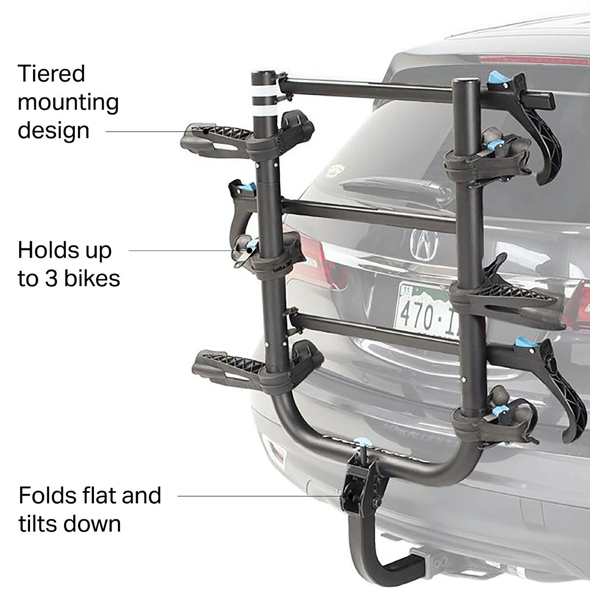 WestSlope 3-Bike WestSlope 3-Bike -Outdoor Sports Equip Store BLAA D5