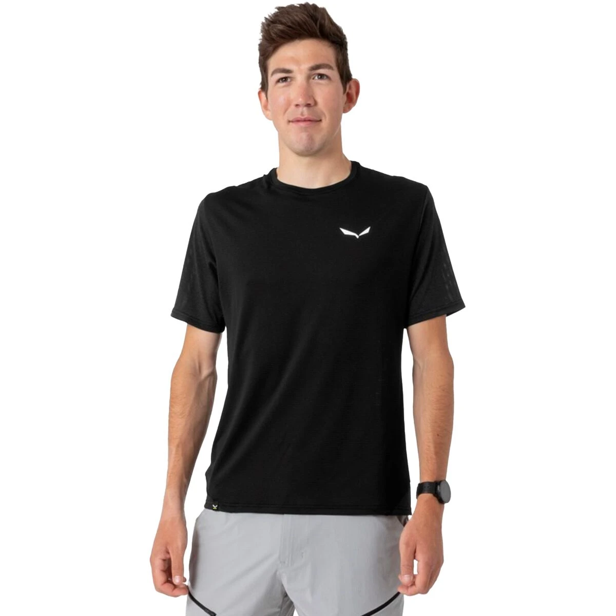 Pedroc Dry Mesh T-Shirt - Men's SALEWA Pedroc Dry Mesh T-Shirt - Men's -Outdoor Sports Equip Store BLAOUT 1