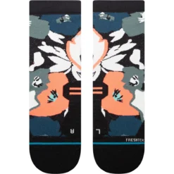 STANCE Flower Beds Quarter Sock -Outdoor Sports Equip Store BLA D3 150