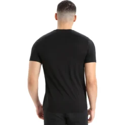 Icebreaker Men Tech Lite II Fern Imprint Short-Sleeve T-Shirt - Men's -Outdoor Sports Equip Store BLA D3 88