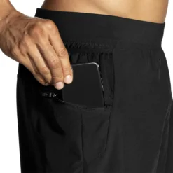 BROOKS High Point 7in 2-in-1 Short - Men's -Outdoor Sports Equip Store BLA D5 11