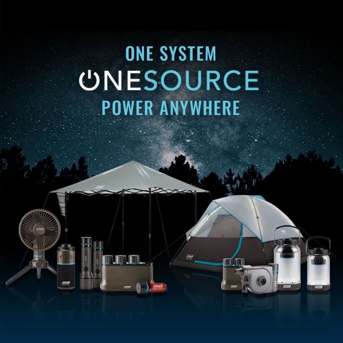 OneSource 600 Lumen Lantern Coleman OneSource 600 Lumen Lantern -Outdoor Sports Equip Store BLA D6 22