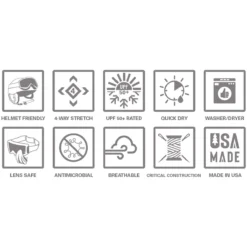 Blackstrap Print Hood Balaclava -Outdoor Sports Equip Store BLE D1