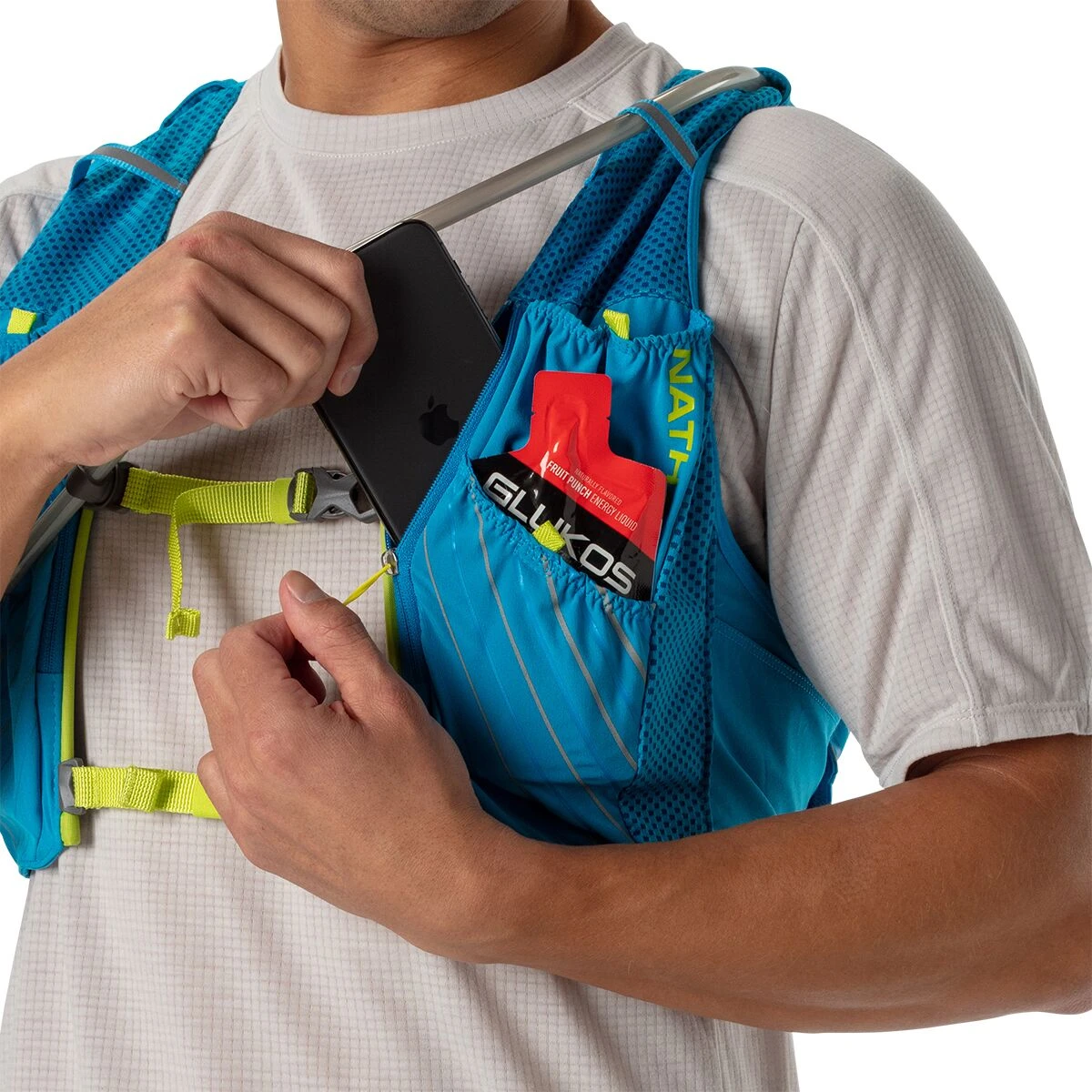 Pinnacle 12L Hydration Vest Nathan Pinnacle 12L Hydration Vest -Outdoor Sports Equip Store BLMEAWFILI D6