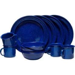 Stoic 4-Person Enamelware Set 2 Stoic 4-Person Enamelware Set -Outdoor Sports Equip Store BLU 30