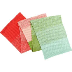 Sunrise Sunset Waffle Scarf -Outdoor Sports Equip Store BLUGRE D2 2