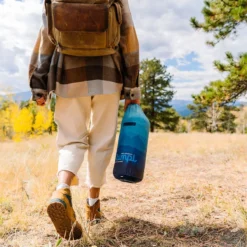 Rumpl Original Puffy Fade 1-Person Blanket -Outdoor Sports Equip Store BLURIDFADA D11