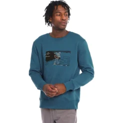 ARTILECT Path Crew Sweatshirt - Men's -Outdoor Sports Equip Store BLUSTE