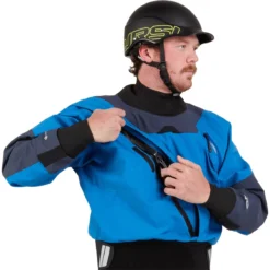 NRS Axiom Drysuit - Men's -Outdoor Sports Equip Store BLU D14 1