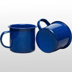 Stoic 4-Person Enamelware Set 5 Stoic 4-Person Enamelware Set -Outdoor Sports Equip Store BLU D3 12