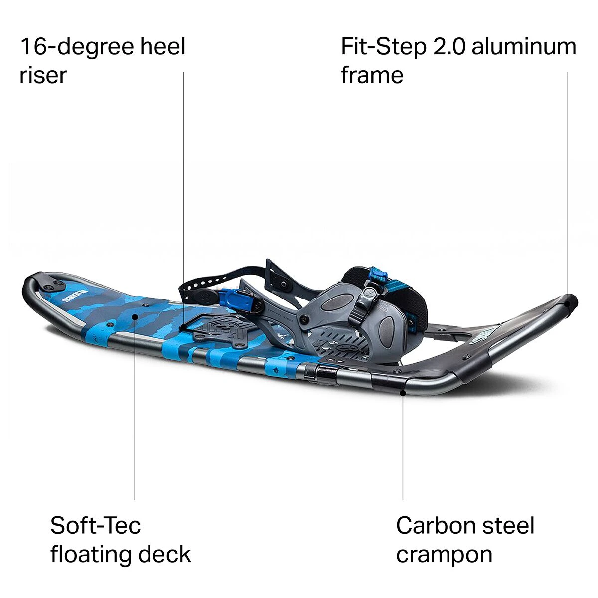 Wilderness Snowshoe - Men's Tubbs Wilderness Snowshoe - Men's -Outdoor Sports Equip Store BLU D8