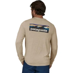 Patagonia Cap Cool Daily Graphic Long-Sleeve Shirt - Waters - Men's -Outdoor Sports Equip Store BOLOPUXD