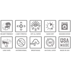 Blackstrap Expedition Hood Balaclava -Outdoor Sports Equip Store BRIBLU D1 1