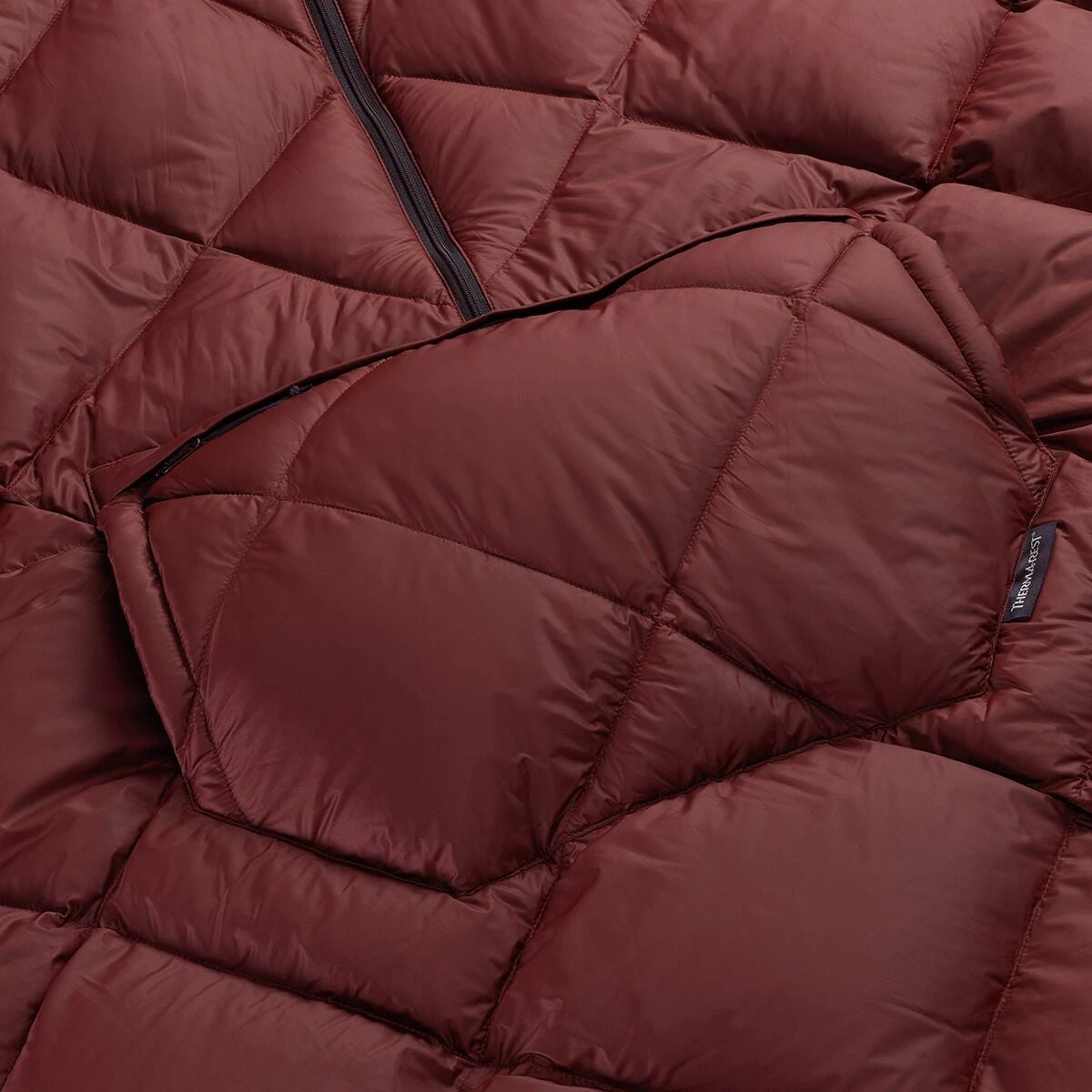 Honcho Poncho Down Therm-a-Rest Honcho Poncho Down -Outdoor Sports Equip Store BUR D5 1