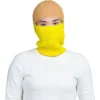 Ribbed Colorblock Balaclava