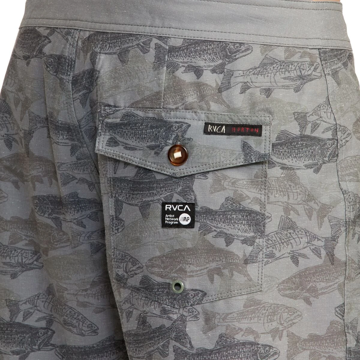 Horton Fish Trunks - Men's RVCA Horton Fish Trunks - Men's -Outdoor Sports Equip Store CAM D6