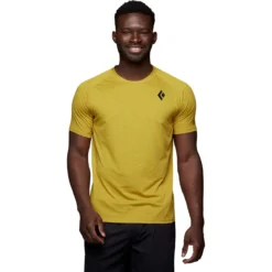 Black Diamond Lightwire Short-Sleeve Tech T-Shirt - Men's -Outdoor Sports Equip Store CIT