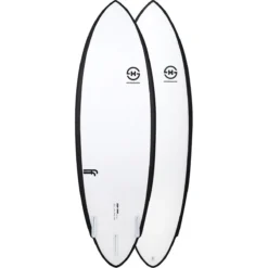 Hypto Krypto Twin Pin FutureFlex- FCSII Twin Fin Surfboard -Outdoor Sports Equip Store CLE 5