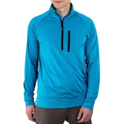 Quick Dry Sport 1/4-Zip Top - Men's -Outdoor Sports Equip Store CYABLUHEA
