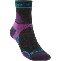 Bridgedale Trail Run LW T2 Merino Performance 3/4 Crew Sock - Women's 3 Bridgedale Trail Run LW T2 Merino Performance 3/4 Crew Sock - Women's -Outdoor Sports Equip Store DAM