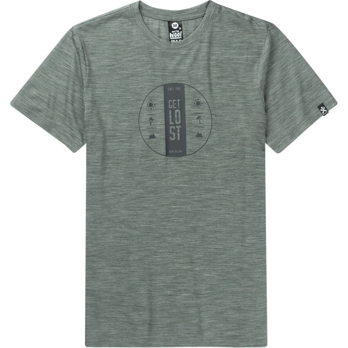 Bula Merino Wool T-Shirt - Men's Bula Merino Wool T-Shirt - Men's -Outdoor Sports Equip Store DAROLI 1