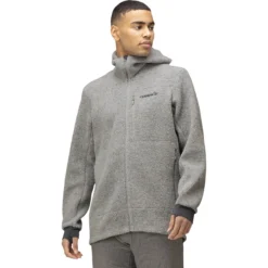 Norrona Warmwool3 Full-Zip Hoodie - Men's 3 Norrona Warmwool3 Full-Zip Hoodie - Men's -Outdoor Sports Equip Store DRI