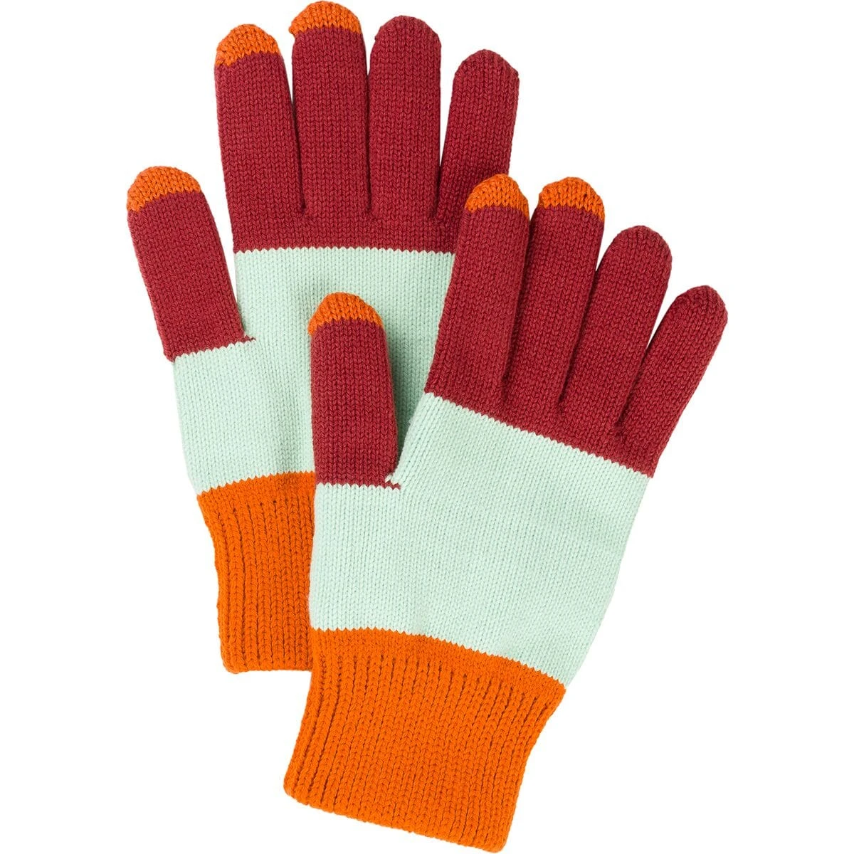 Trio Colorblock Touchscreen Gloves Trio Colorblock Touchscreen Gloves -Outdoor Sports Equip Store FLAJAD D1