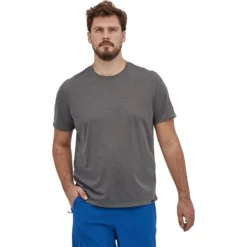 Patagonia Capilene Cool Trail Short-Sleeve Shirt - Men's -Outdoor Sports Equip Store FORGRE 2