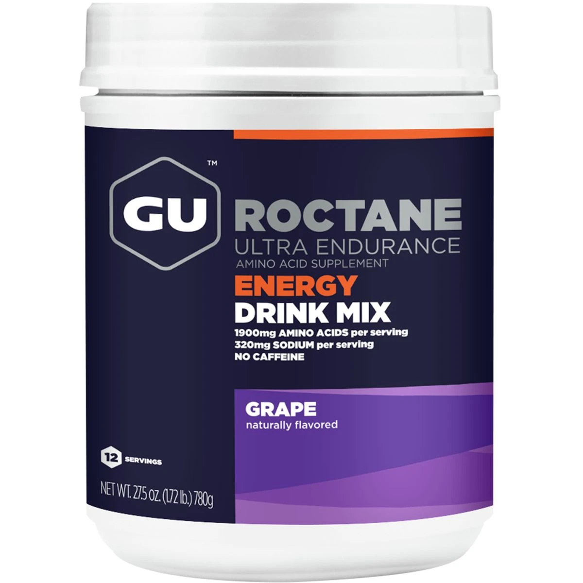 Roctane Energy Drink - 12 Serving Canister Gu Roctane Energy Drink - 12 Serving Canister -Outdoor Sports Equip Store GP