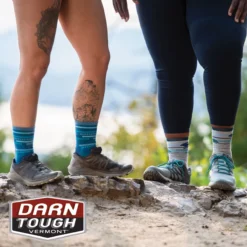 Darn Tough Pacer Micro Crew Ultra-Lightweight Cushion Sock - Women's -Outdoor Sports Equip Store GRA D11 1