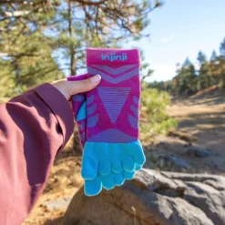 Injinji Run Technical Mini-Crew Sock - Women's -Outdoor Sports Equip Store JAM D2