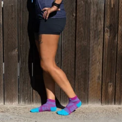 Injinji Run Technical Mini-Crew Sock - Women's -Outdoor Sports Equip Store JAM D4