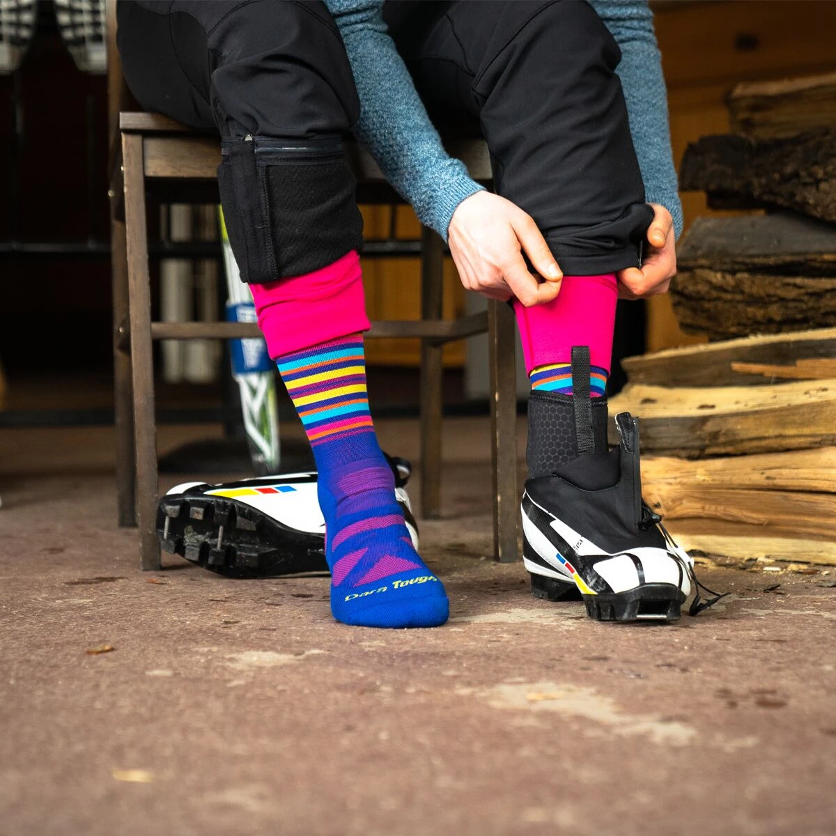 Oslo Nordic Boot Lightweight Cushion Sock - Women's Darn Tough Oslo Nordic Boot Lightweight Cushion Sock - Women's -Outdoor Sports Equip Store MAR D5 4