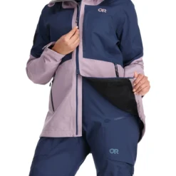 Outdoor Research Skytour AscentShell Jacket - Women's 11 Outdoor Research Skytour AscentShell Jacket - Women's -Outdoor Sports Equip Store MOTNAVBLU D11