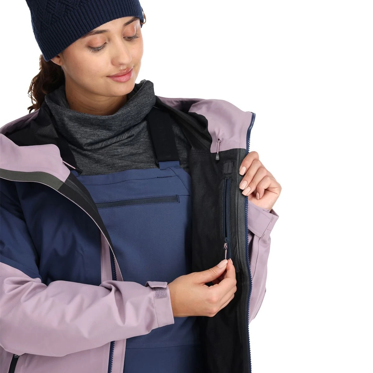 Skytour AscentShell Jacket - Women's Outdoor Research Skytour AscentShell Jacket - Women's -Outdoor Sports Equip Store MOTNAVBLU D12