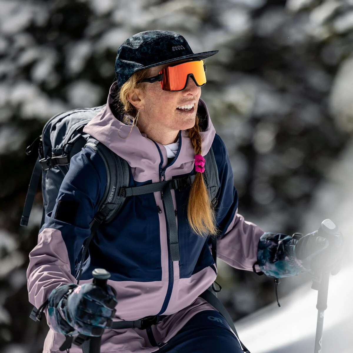 Skytour AscentShell Jacket - Women's Outdoor Research Skytour AscentShell Jacket - Women's -Outdoor Sports Equip Store MOTNAVBLU D17