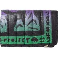 National Parks Woodcuts Recycled Camp Blanket