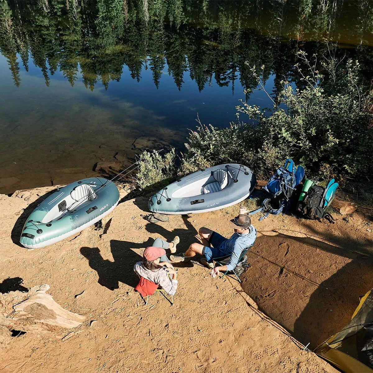 Backwoods Angler 75 Inflatable Kayak Backwoods Angler 75 Inflatable Kayak -Outdoor Sports Equip Store NAVGRE D5