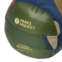 Zion Narrows Recycled Camp Blanket -Outdoor Sports Equip Store NAV D3 5