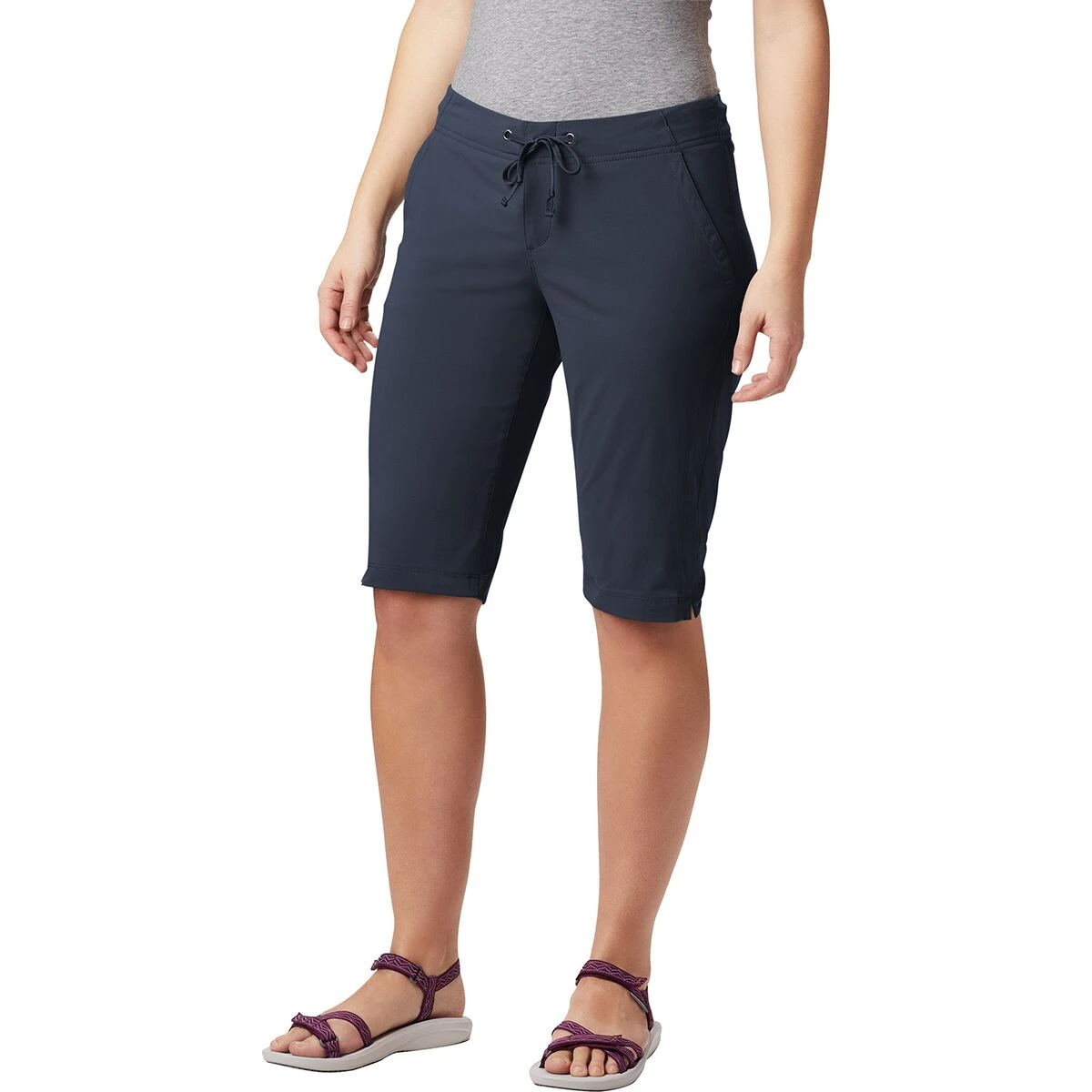 Anytime Outdoor Long Short - Women's Columbia Anytime Outdoor Long Short - Women's -Outdoor Sports Equip Store NOC