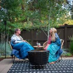 Rumpl Original Puffy Solid 2-Person Blanket -Outdoor Sports Equip Store OCEFAD D8