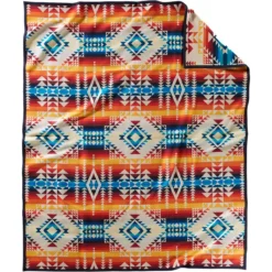 Pendleton Pilot Rock Ivory Throw Blanket