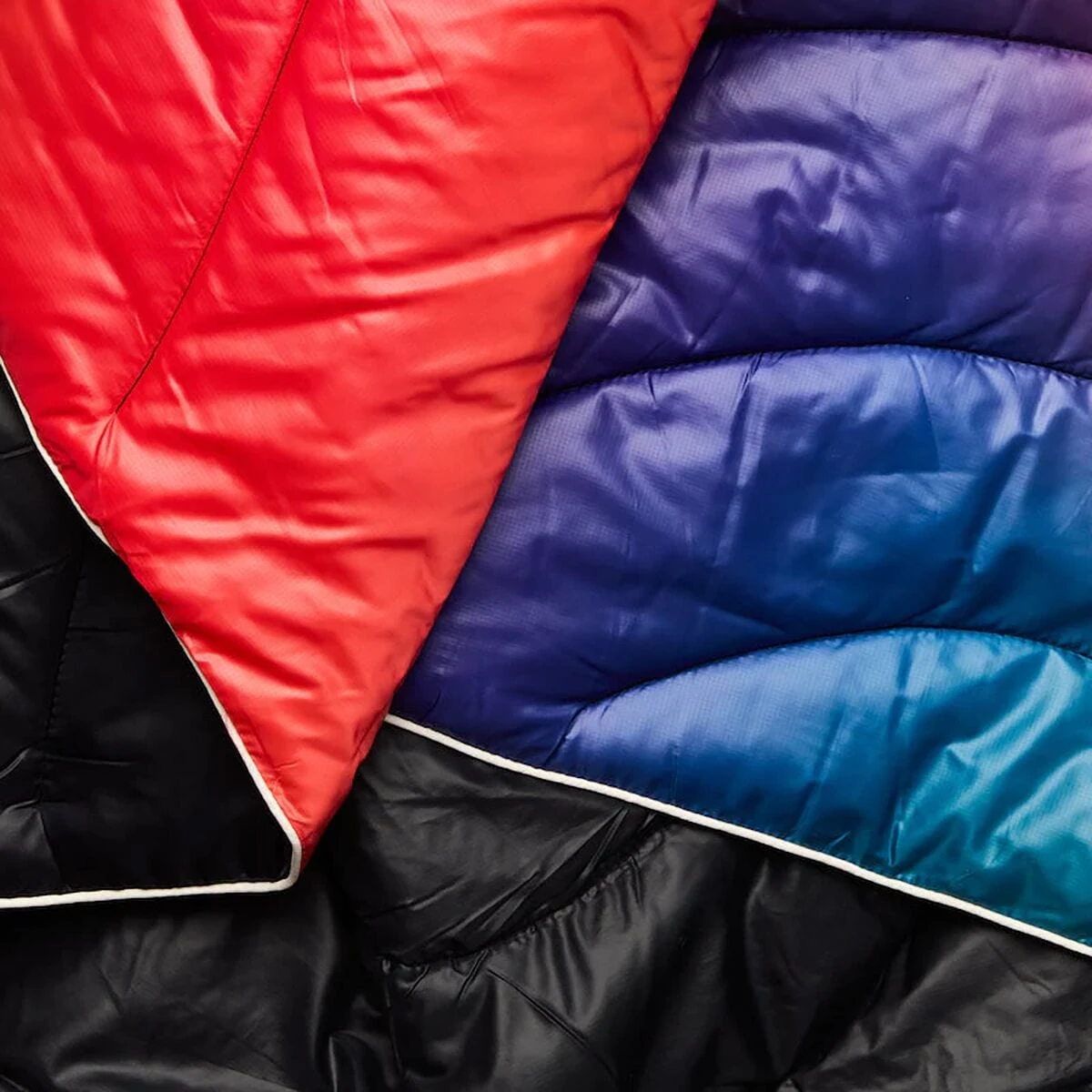 Original Puffy 1-Person Blanket - Aurora Field Rumpl Original Puffy 1-Person Blanket - Aurora Field -Outdoor Sports Equip Store ONECOL D2 130