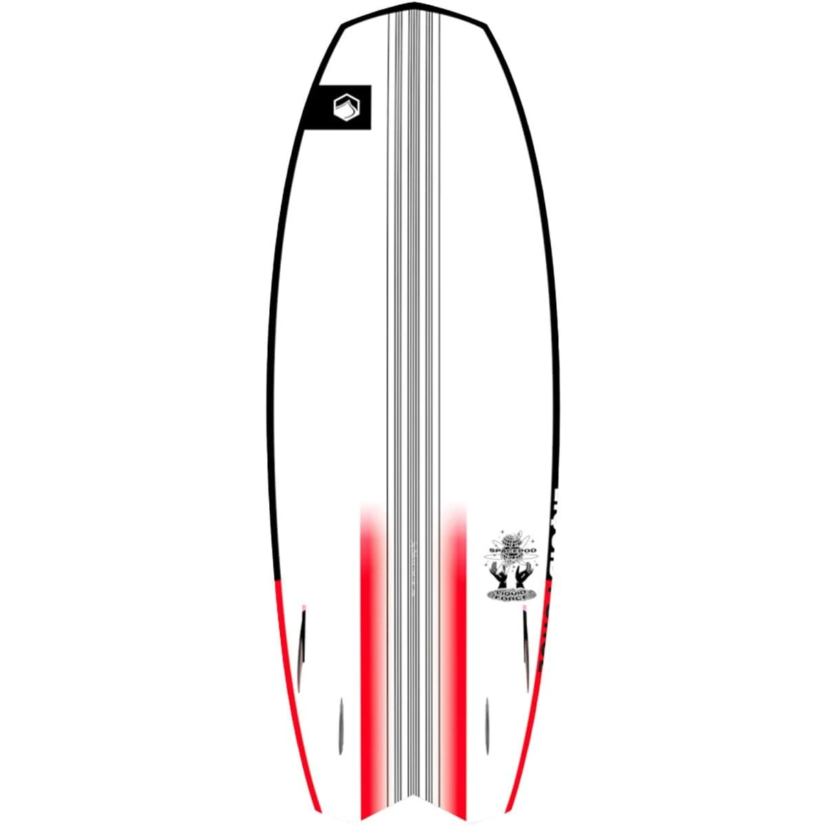 Space Pod Wakesurf Board Liquid Force Space Pod Wakesurf Board -Outdoor Sports Equip Store ONECOL D2 87
