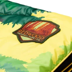 Rumpl Original Puffy 1-Person Blanket - National Park/Redwood -Outdoor Sports Equip Store ONECOL D3 86